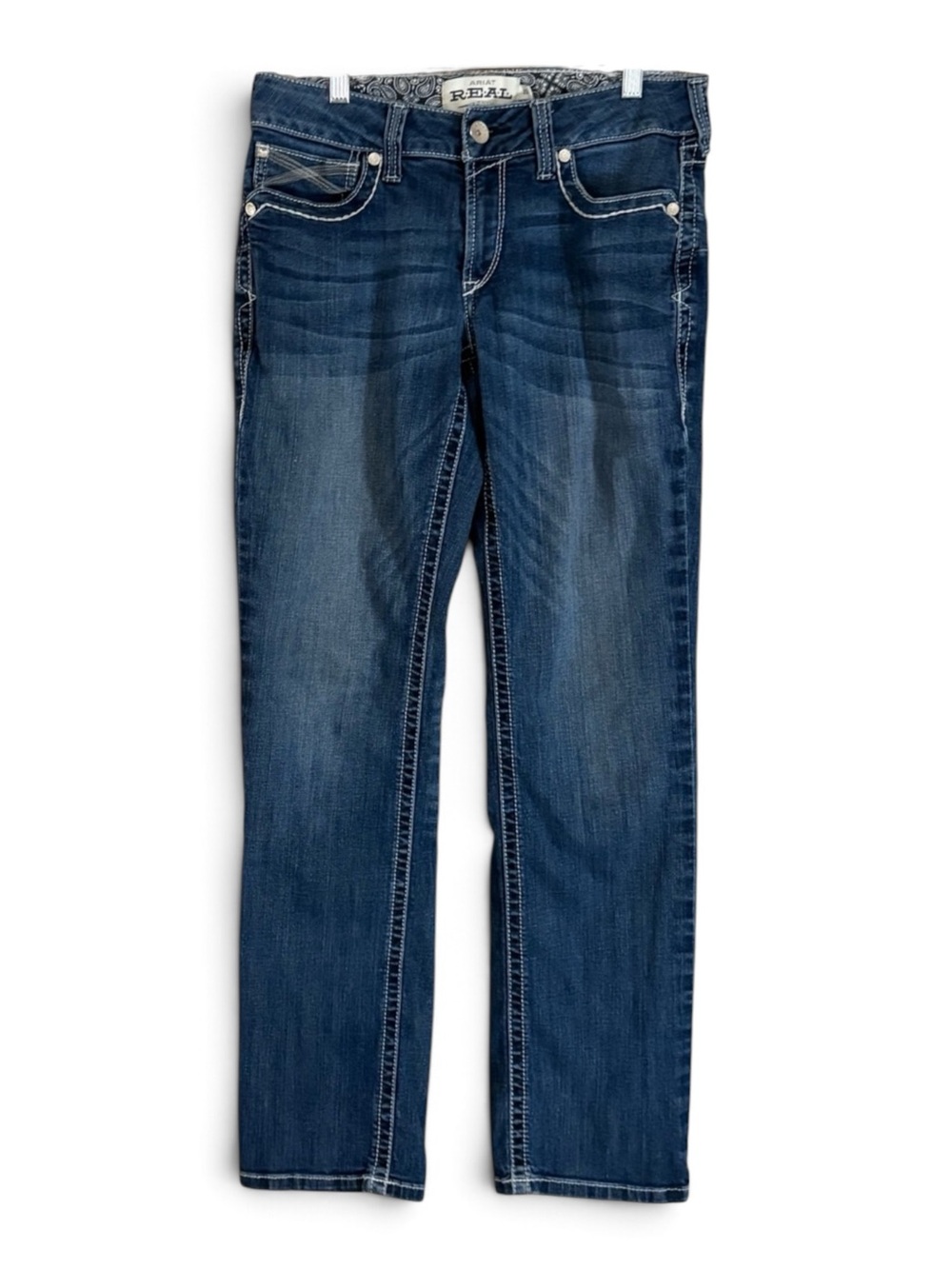 Ariat Blue Dresden Straight Leg Jeans